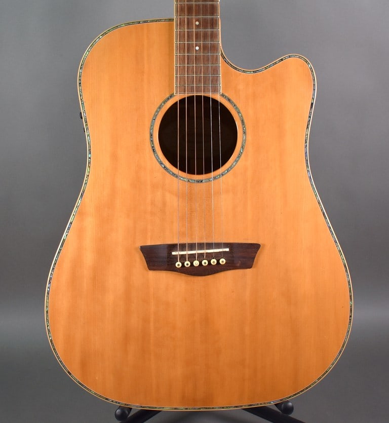 2012 Washburn WD25SCE Heritage 20 Series Acoustic-Electric Guitar - 2