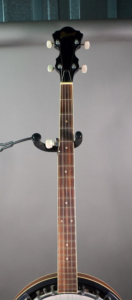 2012 Ibanez B50 5-String Bluegrass Banjo in Sunburst Finish - 4