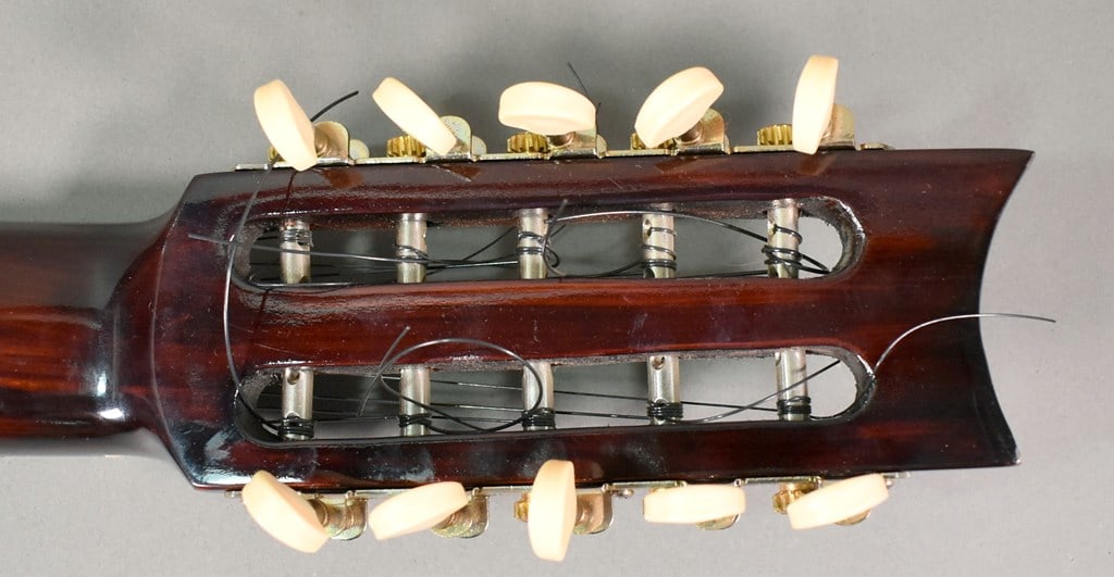 Modern 10-stringed Andean Charango with Soft Case - 5