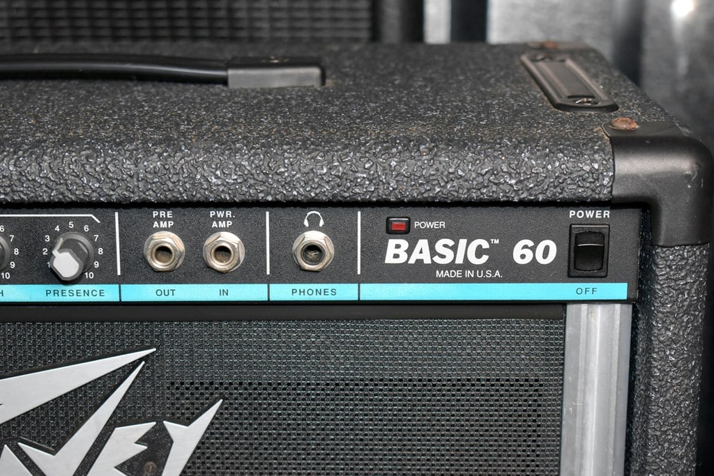 Vintage 1992 Peavey Basic 60 Bass Amplifier, 50 Watt, Made in USA - 2