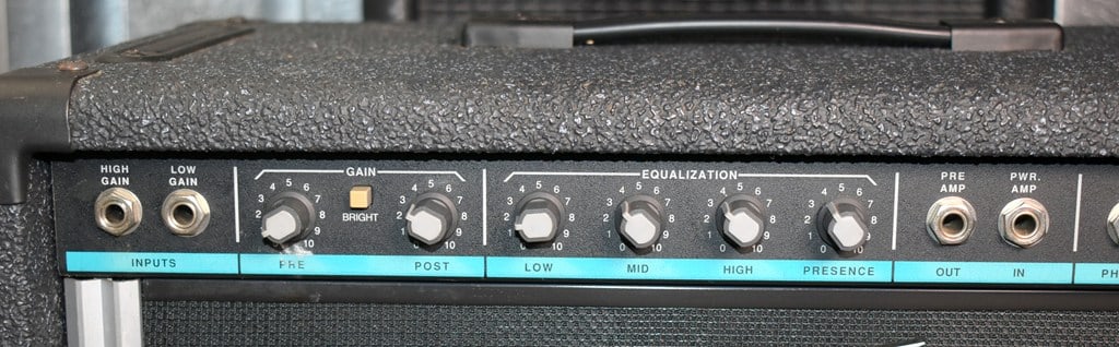 Vintage 1992 Peavey Basic 60 Bass Amplifier, 50 Watt, Made in USA - 3