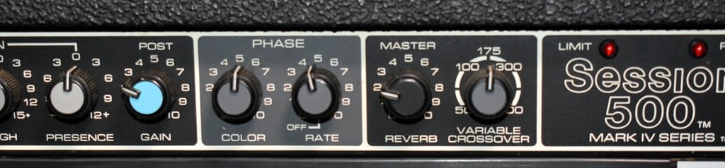 Vintage 1981 Peavey Session 500 Mark IV 250 Watt Amplifier, Made in USA - 3