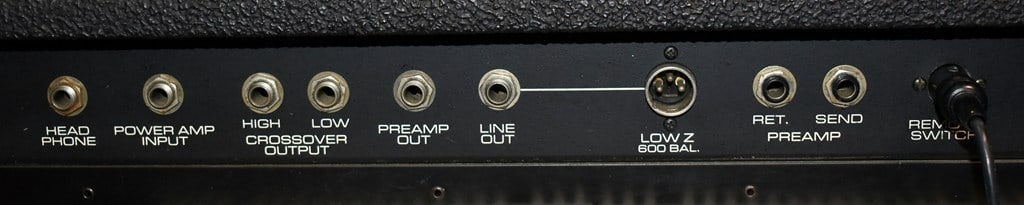 Vintage 1981 Peavey Session 500 Mark IV 250 Watt Amplifier, Made in USA - 7