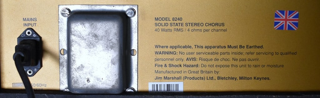 Vintage 1994 Marshall Valvestate S80 Stereo Chorus (Model 8240) 80 Watt Guitar Amp w/ Tube Preamp - 7
