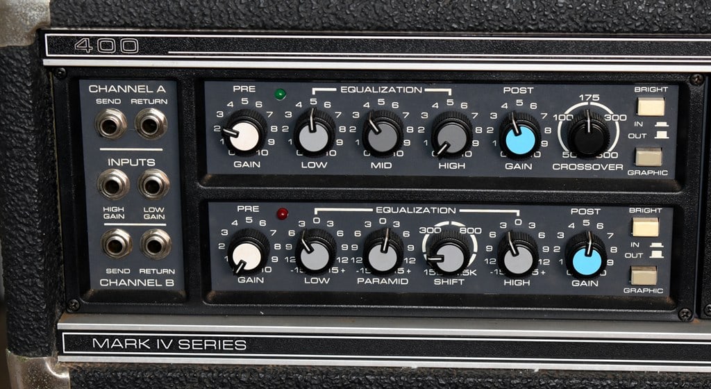 1983 Vtg. Peavey Mark IV 400 210-Watt Bass Amp Head w/ Peavey 1820 Speaker (18” BW Woofer + Tw - 4