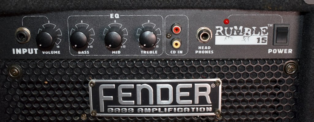 2005 Fender Rumble 15 Watt Bass Amplifier - 2
