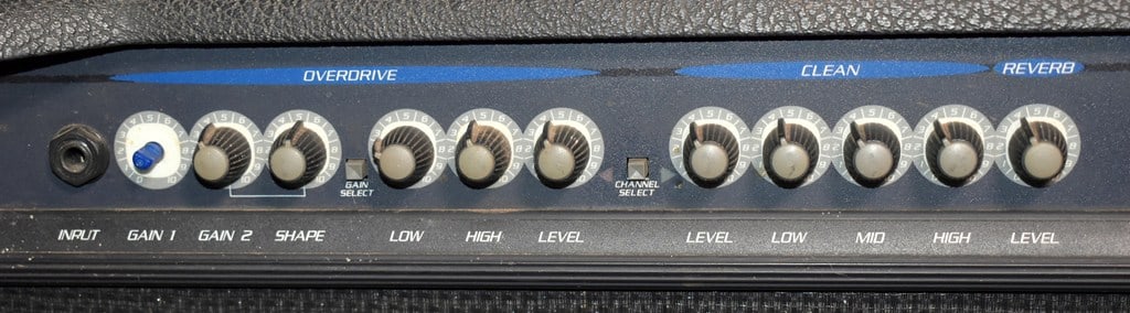 Vintage 1997 Crate GX-212 Two Channel 115 Watt Guitar Amplifier, Made in USA - 3