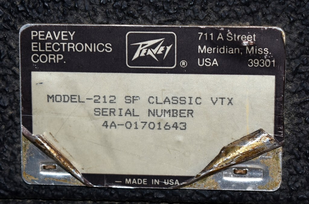 Vintage 1984 Peavey Classic VTX Series 65 Watt Guitar Amplifier, Made in USA - 7