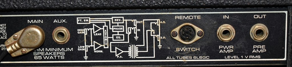 Vintage 1984 Peavey Classic VTX Series 65 Watt Guitar Amplifier, Made in USA - 9