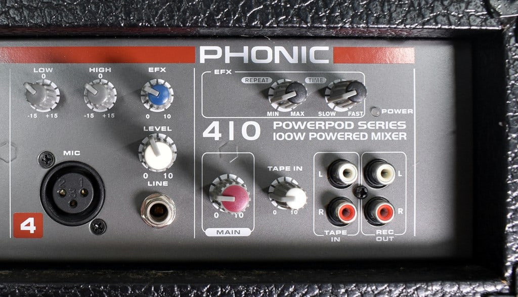 2011 Phonic Powerpod 410 Powered Mixer, 100 Watt Output - 2