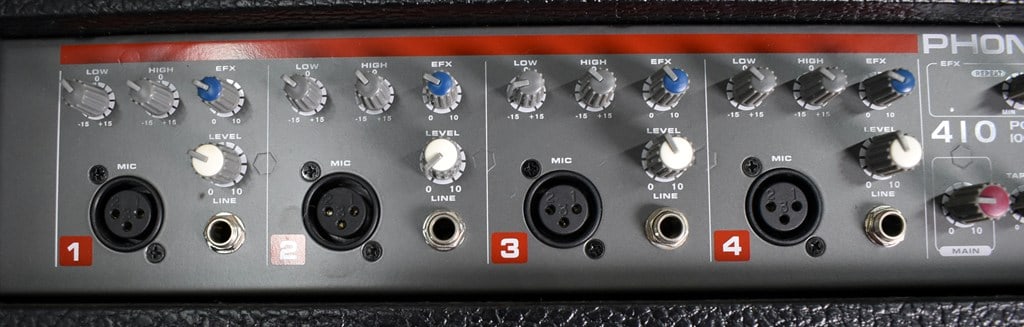 2011 Phonic Powerpod 410 Powered Mixer, 100 Watt Output - 3