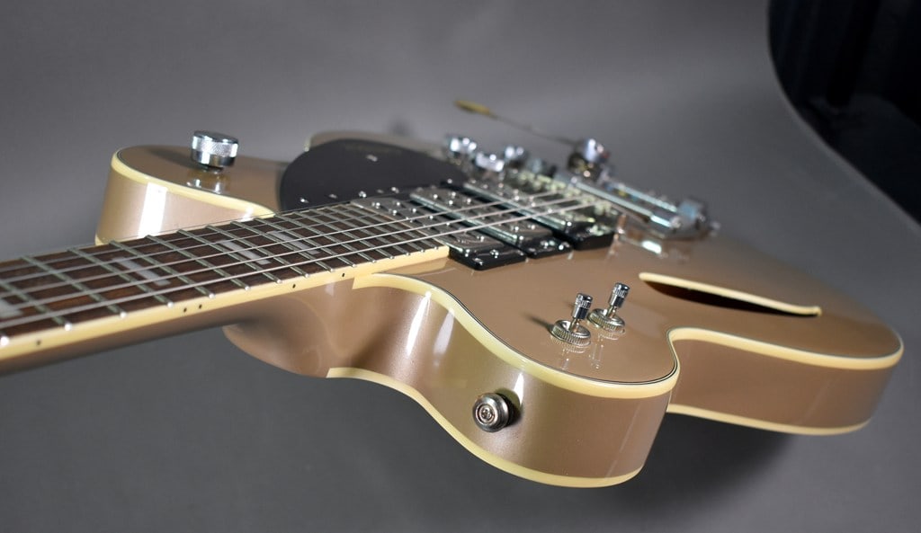 2019 Gretsch G2627T/SHRL Streamliner Center Block Electric Guitar, Shoreline Gold, Bigsby B70 - 12