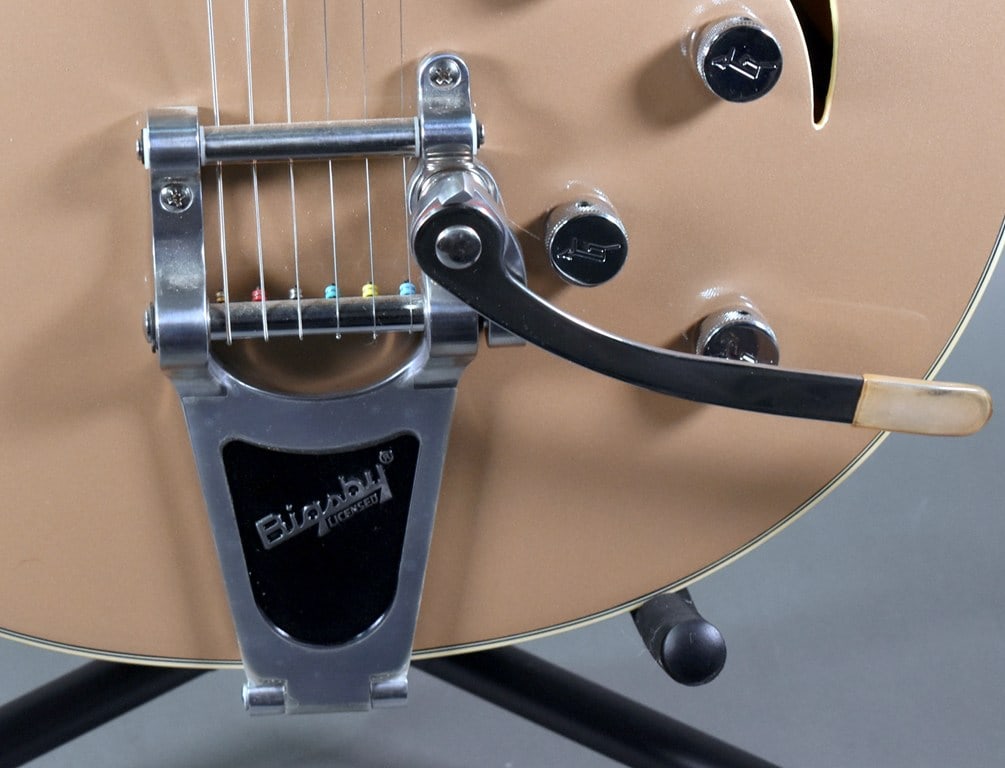2019 Gretsch G2627T/SHRL Streamliner Center Block Electric Guitar, Shoreline Gold, Bigsby B70 - 3