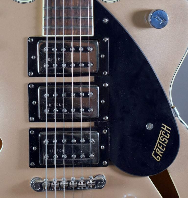 2019 Gretsch G2627T/SHRL Streamliner Center Block Electric Guitar, Shoreline Gold, Bigsby B70 - 4