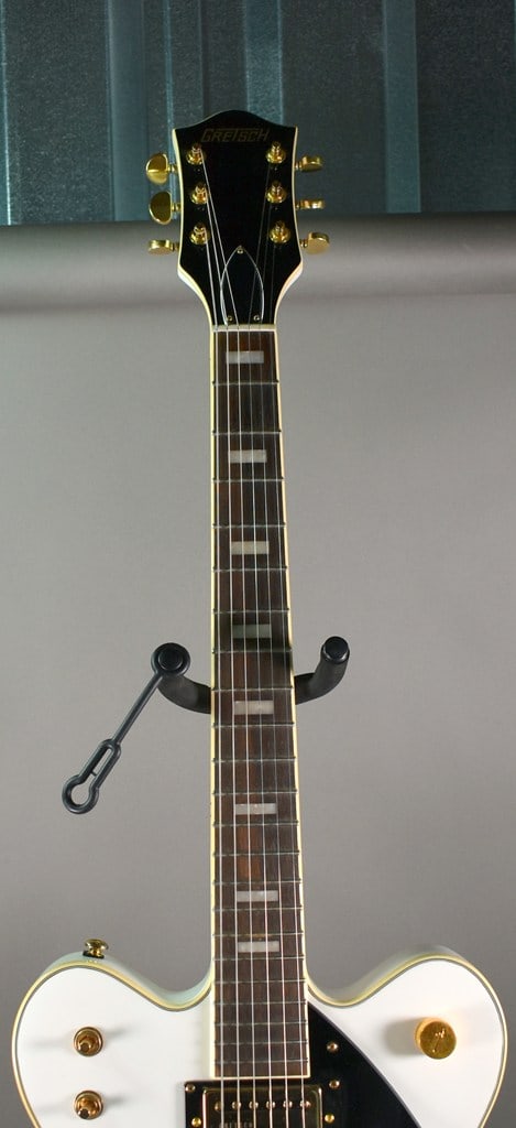 2021 Gretsch G2627TG Streamliner Center Block Electric Guitar, White w/ Gold Hardware, BigsbyB70 - 5