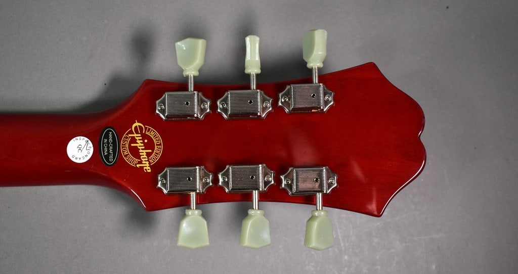 2019 Epiphone Limited Edition ES-335 PRO in Cherry Finish with Gator Gig Bag - 13