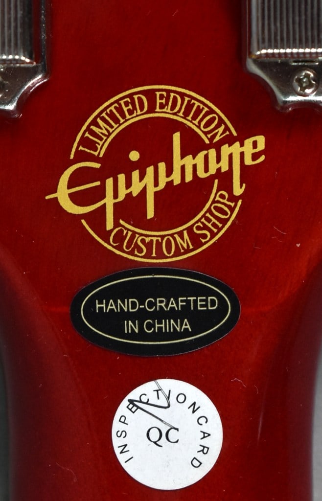 2019 Epiphone Limited Edition ES-335 PRO in Cherry Finish with Gator Gig Bag - 14