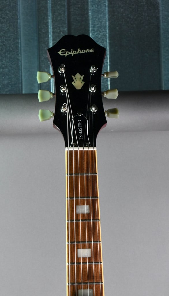 2019 Epiphone Limited Edition ES-335 PRO in Cherry Finish with Gator Gig Bag - 7