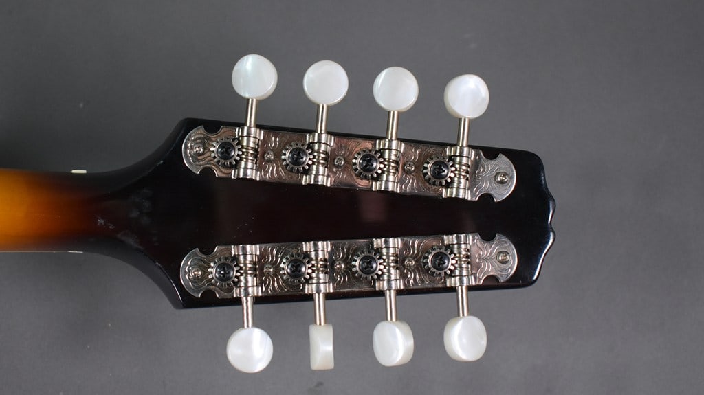 2001 Kentucky KM-140 Standard A-Style Mandolin in Sunburst Finish - 10