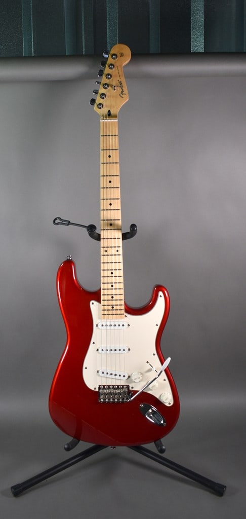 2007 Fender “Highway One” Stratocaster in Candy Apple Red Gloss & Fender Hard Case, USA (1 of 17)