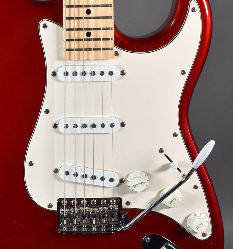 2007 Fender “Highway One” Stratocaster in Candy Apple Red Gloss & Fender Hard Case, USA - 3