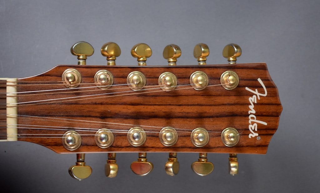 2012 Fender CJ-290SCE-12 Jumbo Sweetwater 12-string Acoustic-Electric Guitar, Natural Finish - 10