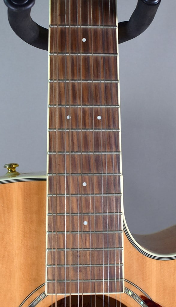2012 Fender CJ-290SCE-12 Jumbo Sweetwater 12-string Acoustic-Electric Guitar, Natural Finish - 5