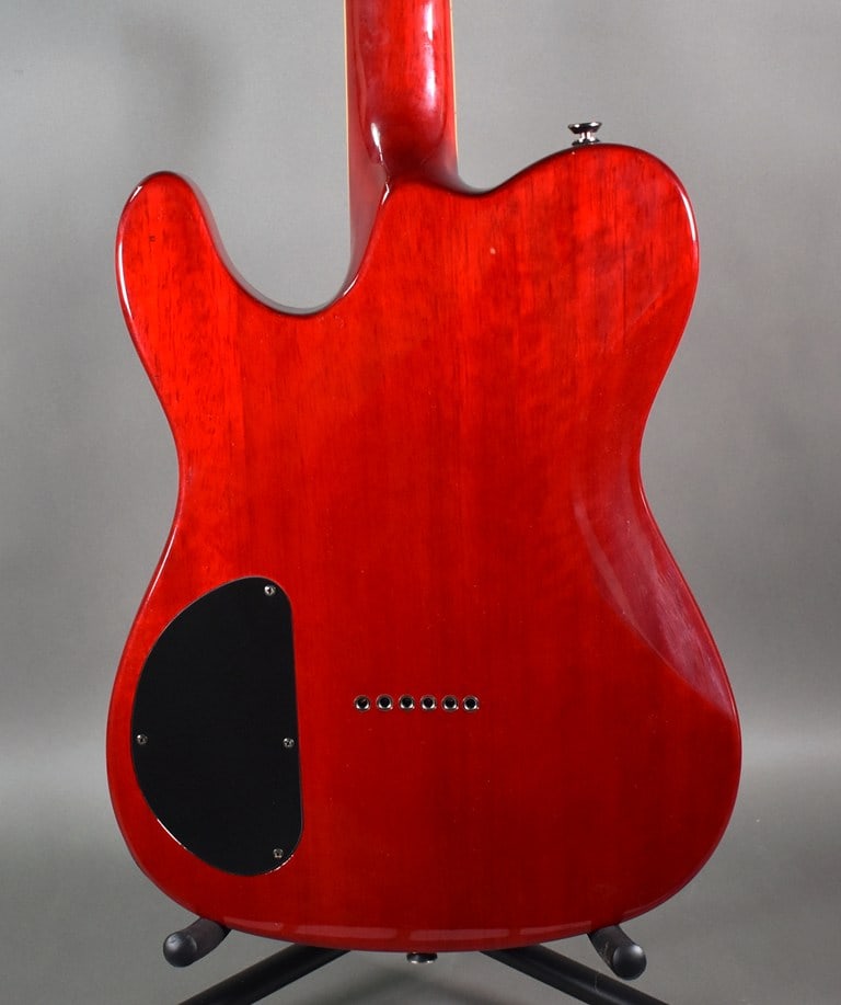 2009 Fender Special Edition Custom Telecaster FMT HH in Transparent Crimson with Vintage Hard Case - 11