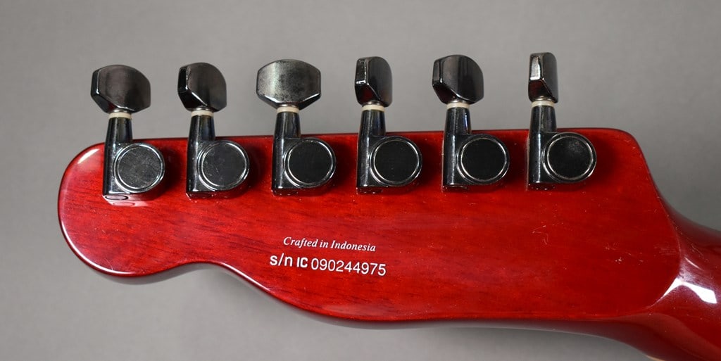 2009 Fender Special Edition Custom Telecaster FMT HH in Transparent Crimson with Vintage Hard Case - 12