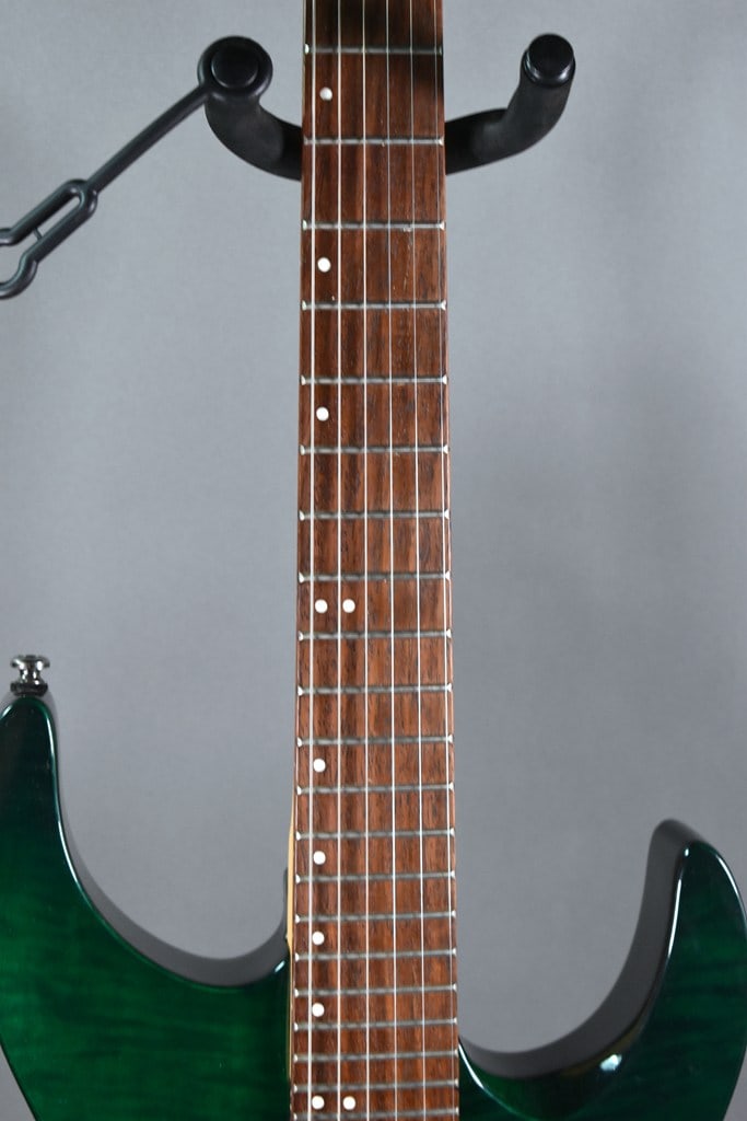 Vintage 1998 Jackson Performer PS4 Electric Guitar with Green Flame Finish - 6