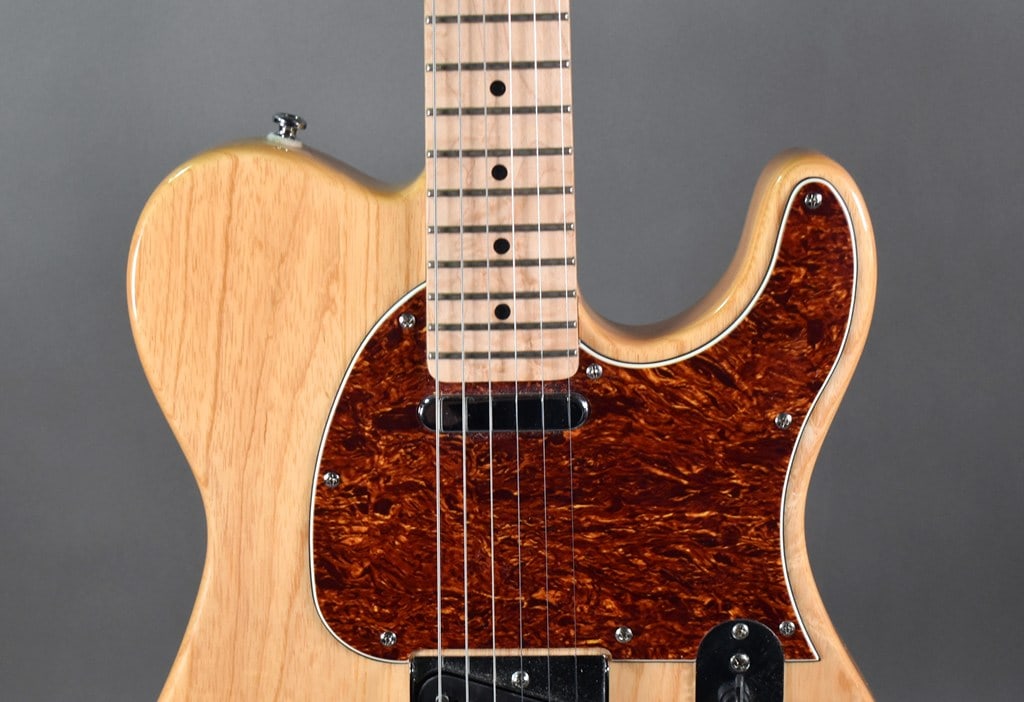 2017 G&L Tribute Series ASAT Classic Electric Guitar in Natural Finish - 4