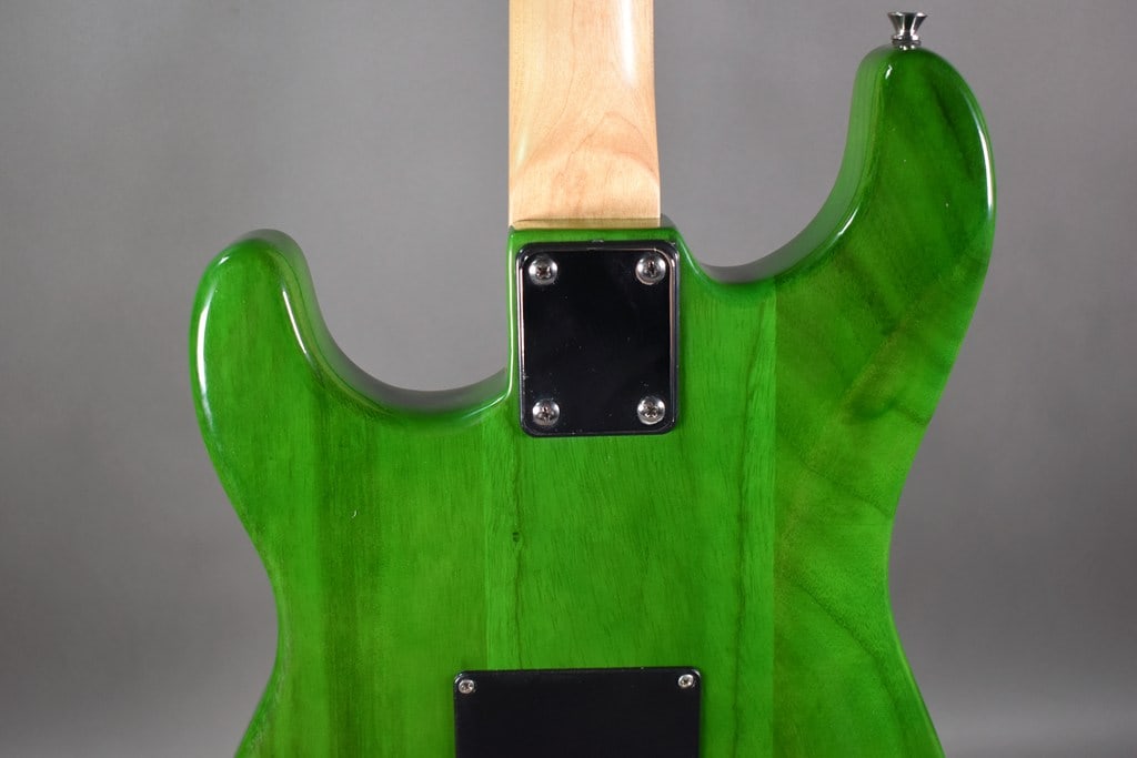 2020 Lyman LS-150 Stratocaster-Style Electric Guitar in Green Finish - 10