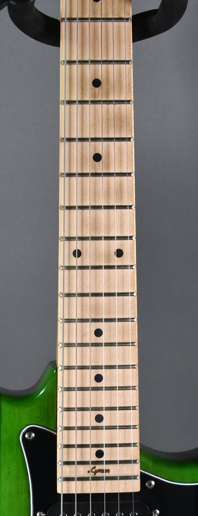 2020 Lyman LS-150 Stratocaster-Style Electric Guitar in Green Finish - 17