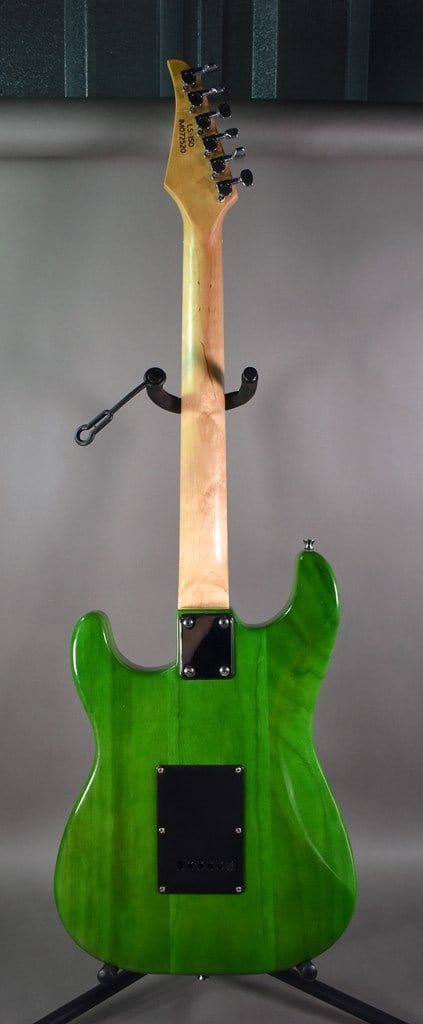 2020 Lyman LS-150 Stratocaster-Style Electric Guitar in Green Finish - 8