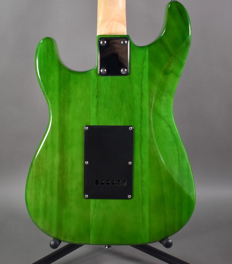 2020 Lyman LS-150 Stratocaster-Style Electric Guitar in Green Finish - 9