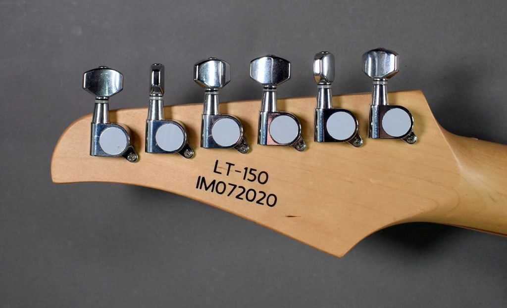 2020 Lyman LT-150 Telecaster-Style Electric Guitar in Green Finish - 10