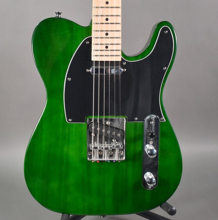2020 Lyman LT-150 Telecaster-Style Electric Guitar in Green Finish - 2