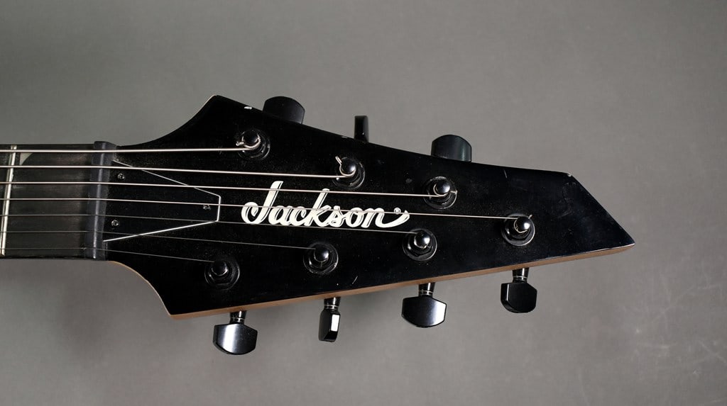 2019 Jackson JS Series Dinky Arch Top JS22-7 DKA HT 7-String Guitar in Gloss Black w/ Hard Case - 10