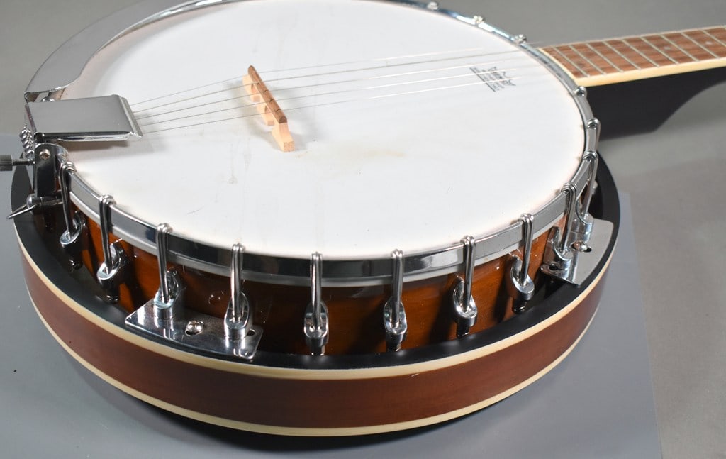 Contemporary Lyman 5-String Bluegrass Banjo in Sunburst Finish - 10