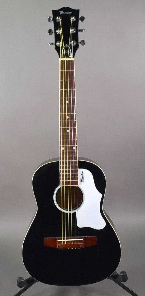2017 Maestro by Gibson 30" Mini-Acoustic Guitar in Ebony Finish (1 of 17)