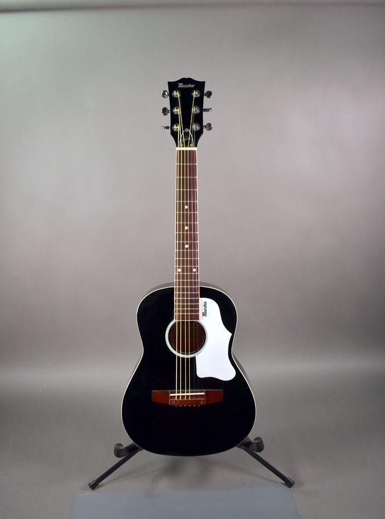 2017 Maestro by Gibson 30" Mini-Acoustic Guitar in Ebony Finish - 2