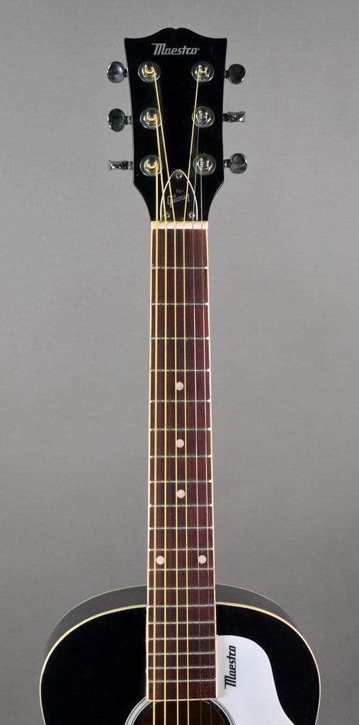 2017 Maestro by Gibson 30" Mini-Acoustic Guitar in Ebony Finish - 5