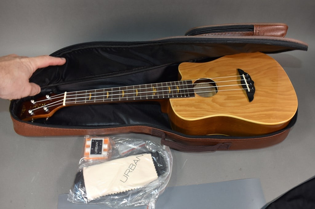 2016/17 Keith Urban Tenor Ukulele in Natural Finish with Padded Case and Accessory Kit - 17