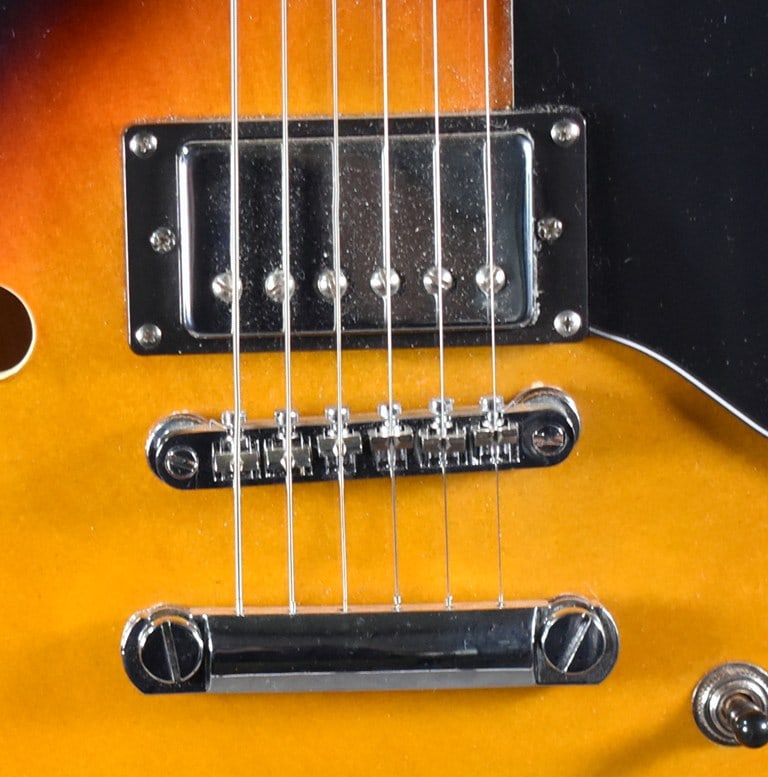 2020 Best Choice Products Semi-Hollow Body Electric Guitar, Vintage Sunburst Finish - 3