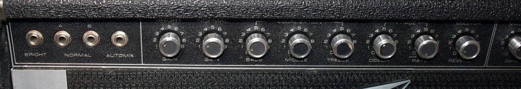 Vtg. 1978 Peavey 212 Classic VT Series 2-Chan. 50 W Guitar Amp w/ SS Preamp & Tube Power Section - 3