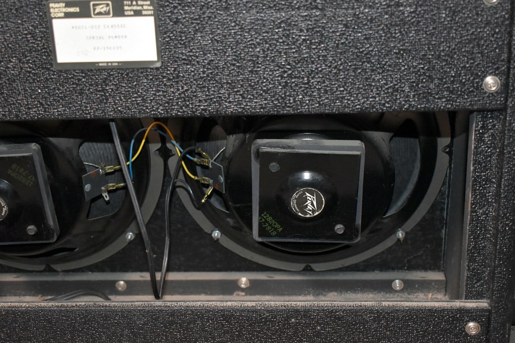 Vtg. 1978 Peavey 212 Classic VT Series 2-Chan. 50 W Guitar Amp w/ SS Preamp & Tube Power Section - 8