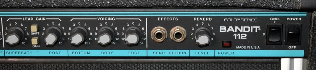 Vintage 1991 Peavey Bandit 112 Solo Series 80 Watt Guitar Amplifier, Scorpion Speaker, Made in USA - 3
