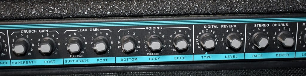 Vtg. 1992 Peavey Stereo Chorus 212 Guitar Amp, 2 Channel 130 Watt, Scorpion Speaker, Made in USA - 4