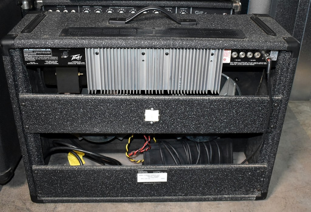 Vtg. 1992 Peavey Stereo Chorus 212 Guitar Amp, 2 Channel 130 Watt, Scorpion Speaker, Made in USA - 6