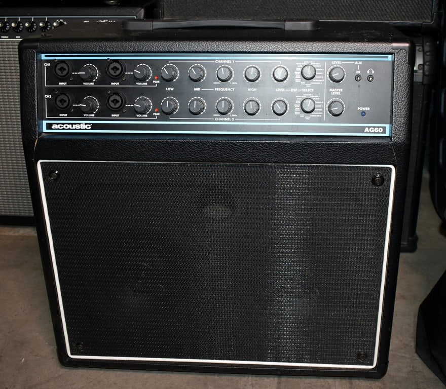 2009 Acoustic AG60 60 Watt Two Channel Acoustic Guitar Amplifier